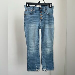 Madewell Cali Demi-Boot Crop Jeans | Petite 24P